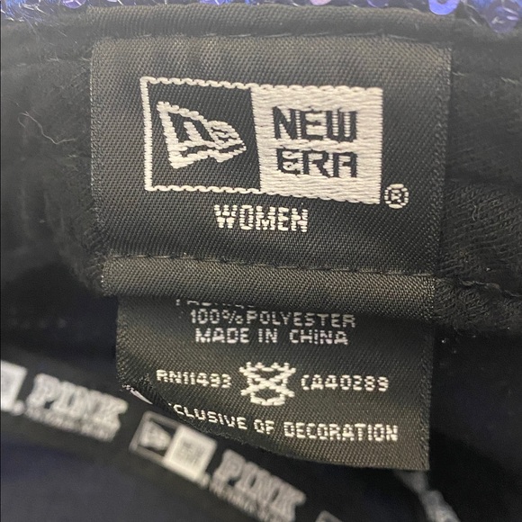 PINK Victoria's Secret MLB San Diego Padres Navy Sequin Cap - Picture 9 of 11